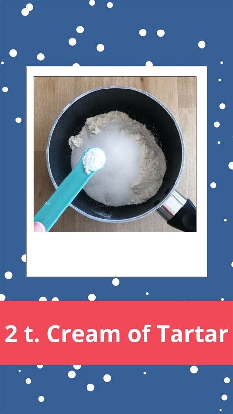 Homemade White Play Dough Recipe For Winter Sensory Play Homemade