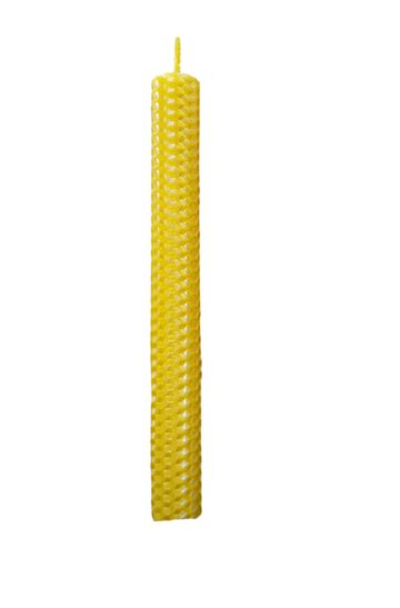 Beeswax Candles Eco Pillar Rolled Taper Hand Pillar PNG Transparent