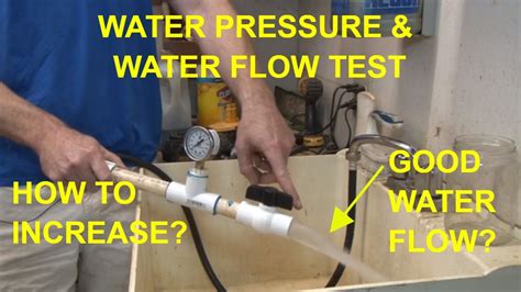 The Difference Between Water Pressure And Water Flow How Pipe Size Affects Water Flow Youtube