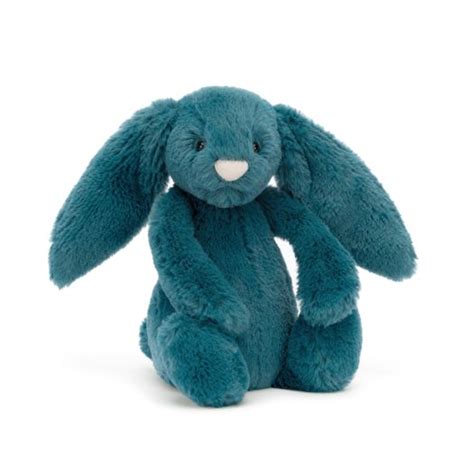 Jellycat Bashful Mineral Blue Bunny Small Theparsleypot