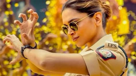 Deepika Padukone Look From Singham Again As Lady Singham Release Fans