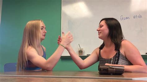 Arm Wrestling Dirty Blonde YouTube