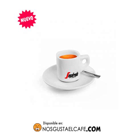 Taza De Caf Tama O Espresso Segafredo Porcelana Blanca Ml Nos