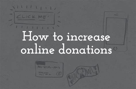 6 Ways To Increase Online Donations