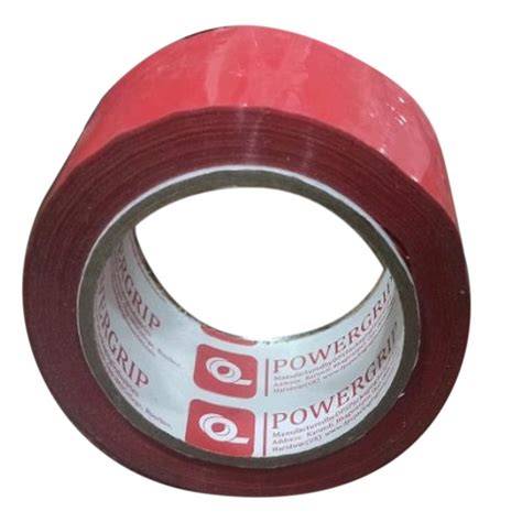 Inch Powergrip Red Bopp Tape At Rs Roll Bopp Adhesive Tapes In