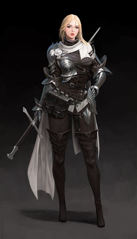 Https Artstation Artwork Xbz Female Character Concept