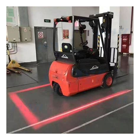 Projecteur laser de sécurité à led rouge pour marquage au sol sur