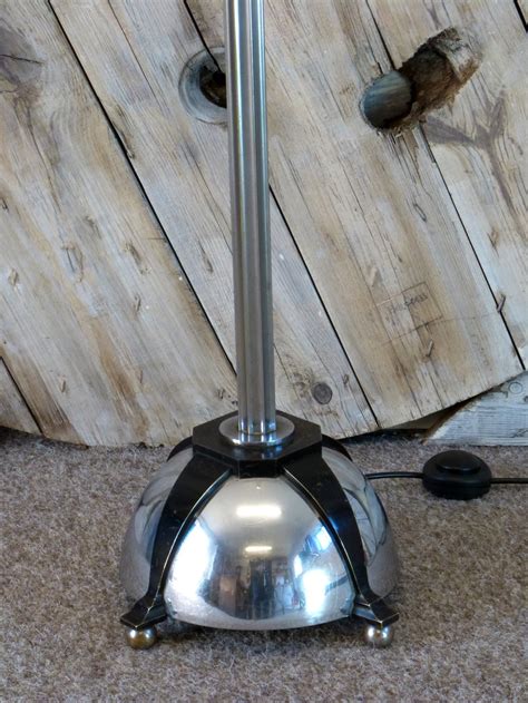 Antiques Atlas Art Deco Chrome Standard Lamp