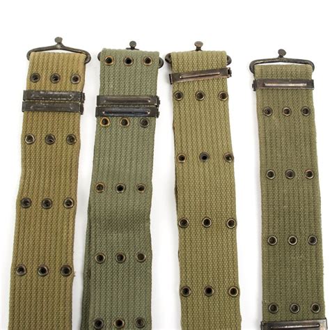 Original Us Style M1956 Individual Equipment Pistol Belt