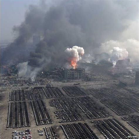 China Explosions Chemical Specialists Sent To Tianjin Bbc News