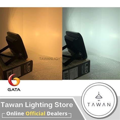 ราคาส่ง Gata Floodlight โคมฟลัดไลท์ โคมไฟสปอร์ตไลท์ Led 10w 20w 30w