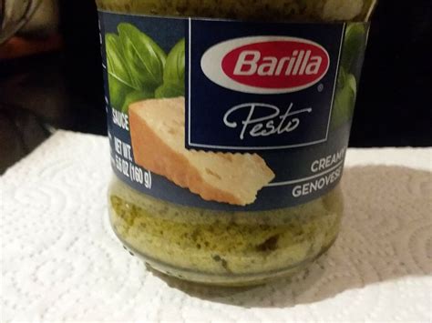 Jars Barilla Creamy Genovese Pesto Sauce With Italian Basil Oz For