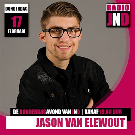 Jason Van Elewout Te Gast Bij De Avond Van JND Radio JND