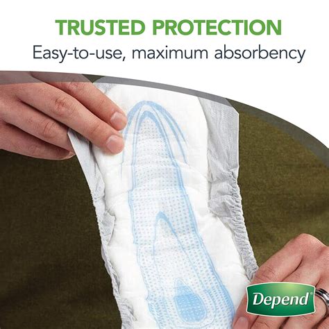 Depend Incontinence Guards Incontinence Pads For Men Bladder Control Pads Maximum Absorbency