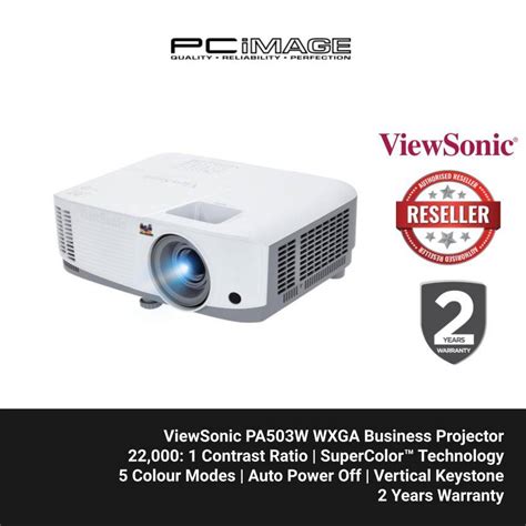 Viewsonic Pa W Wxga Business Projector Lumens Pc Image