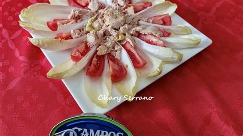 Ensalada De Bonito Del Norte Con Endivias Y Tomate Mi Cocina Y Otras