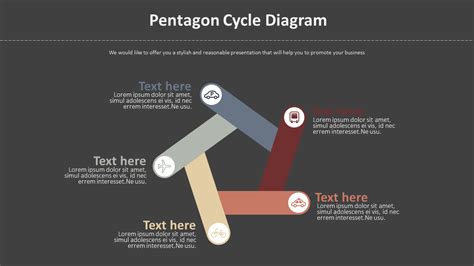 Pentagon Cycle Diagram For Powerpoint Presentationgo Diagram Images