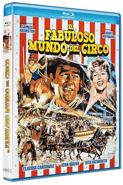 El Fabuloso Mundo Del Circo Blu Ray Amazon Es John Wayne Rita