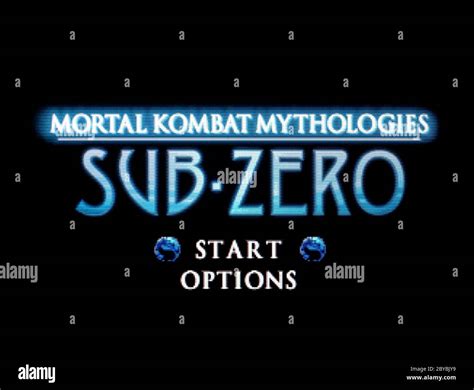 Mortal Kombat Mythologies Sub Zero Nintendo 64 Videogame Editorial