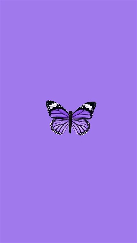 Butterfly In 2020 Aesthetic Sparkles Purple Butterflies Hd Phone