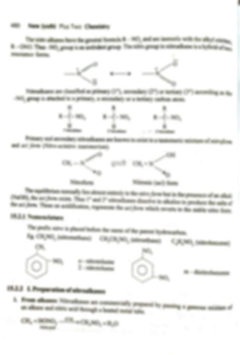 Solution Organic Compounds With Functional Groups Containing Nitrogen Notes For Cyanides And