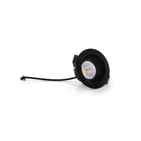 Slc One Soft Led Recessed Spotlight Dimmable To Warm Black Lights Co Uk