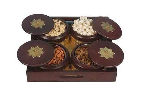 Dry Fruit Wooden Box Box Capacity Gms At Rs In New Delhi Id