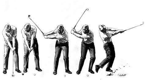 These 1960 Illustrations Show Jack Nicklaus Iconic Swing Like Never Before