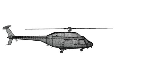 Helicopter 3d Model Turbosquid 2162988