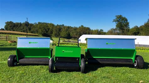 Truflow D Tow Behind Drop Spreader The Ideal Top Dresser