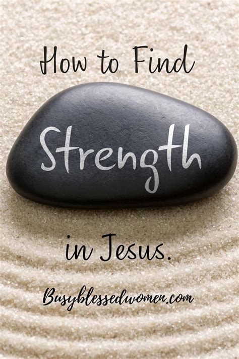 Jesus Is Our Strength In Hard Times