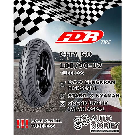 Jual Ban Fdr City Go Ukuran Tubeless Ring Scoopy