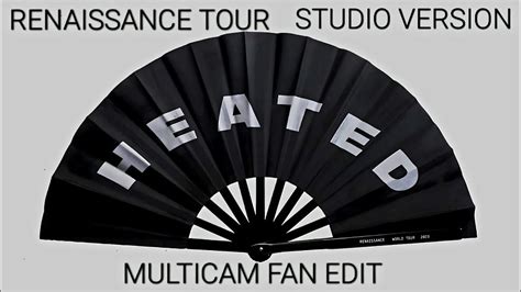 BEYONCÉ HEATED RENAISSANCE TOUR STUDIO VERSION MULTICAM 4K YouTube