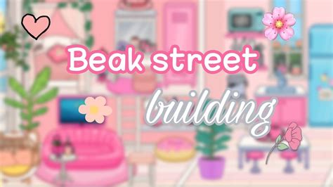 New Apartmentin Toca Life World Beak Street Building Pink Apartment