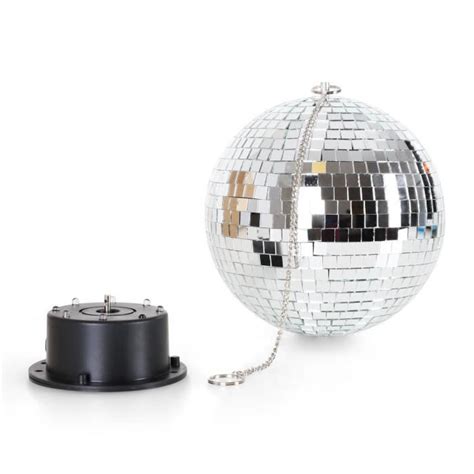 OneConcept Mirror Ball XL Boule Disco LED 20cm RGBY Cdiscount TV Son