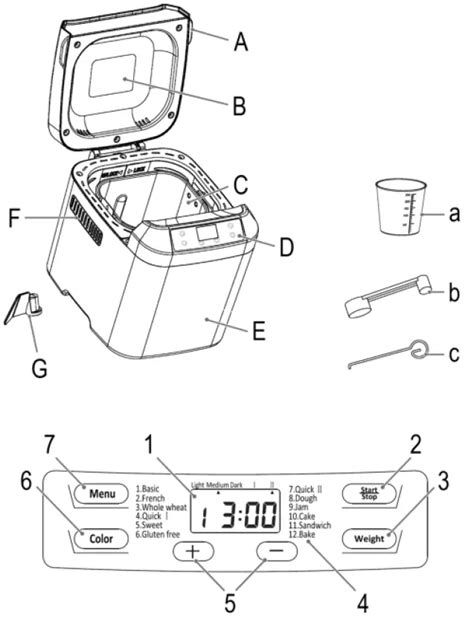 CLATRONIC BBA 3774 Bread Maker Instruction Manual