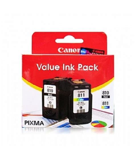 Canon Pg 810 Cl 811 Value Pack Ink Cartridge Fp Media