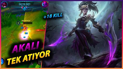 Wild Rift Montage Gİbİ Akali ÖĞretİcİ Gameplay Best Build Youtube