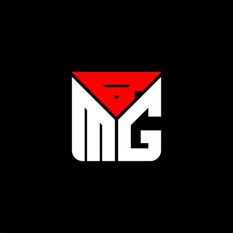 Bmg Letter Logo Creative Design With Vector Graphic Bmg Simple And