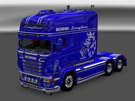 Ets Paintable Stripes Rjl Scania R Longline V Skins Mod F R