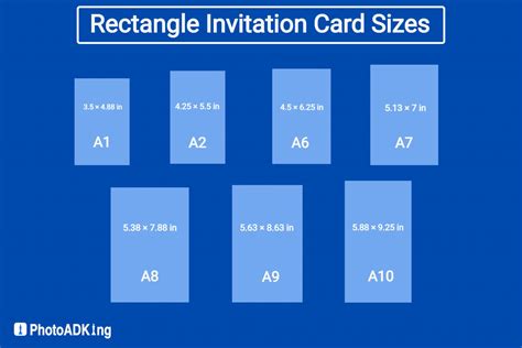 Invitation Sizes: Guide for Choosing Right Card Dimensions