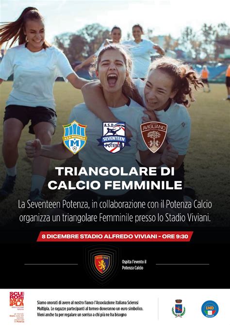 Calcio Femminile Dicembre Triangolare Allo Stadio Viviani Potenza