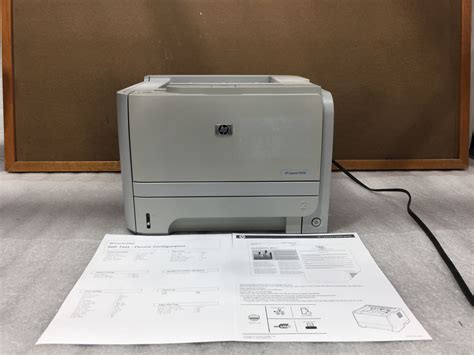 Used Hp Laserjet P2035 Ce461a Network Monochrome Printer Wtoner 66k Pg Count Tested Ubbthreads