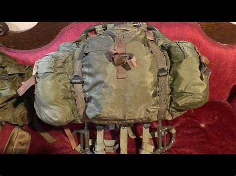 Vietnam War Lightweight Rucksack Basics How To Mount It In BOTH HIGH