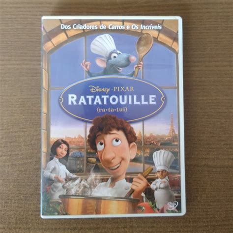 Dvd Ratatouille 2007 Original Disney Pixar Shopee Brasil