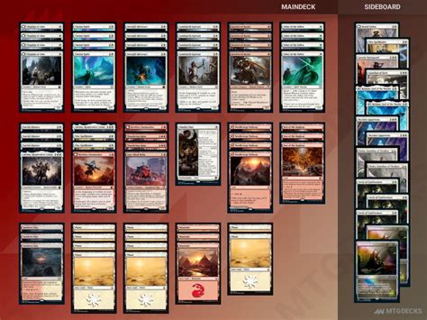 Standard Boros Aggro Patanaga Deck By Pastanagastreamer Mtg Decks