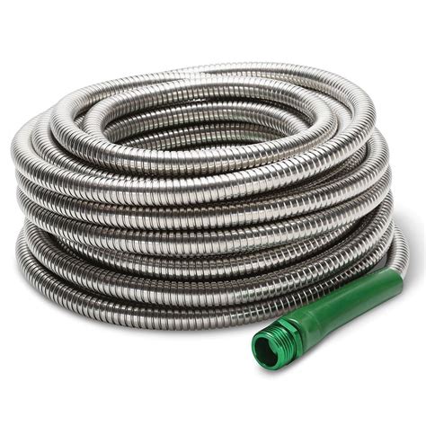 The Indestructible Stainless Steel Hose Hammacher Schlemmer