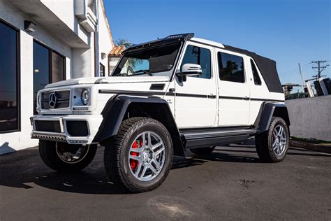 Mercedes Maybach G650 Landaulet Revealed Will Debut At The 44 OFF