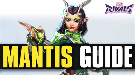 Marvel Rivals Mantis Guide Real Matches Skills Abilities Tips