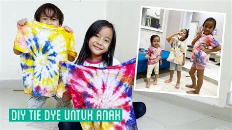 Diy Kaos Anak Tie Dye Zara Dan Kenzo Membuat Kaos Warna Warni Seperti